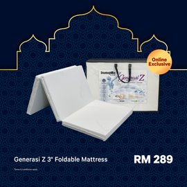 Generasi Z 3" Foldable Mattress